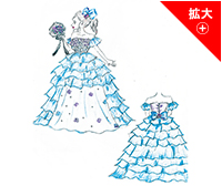 アジサイのドレス